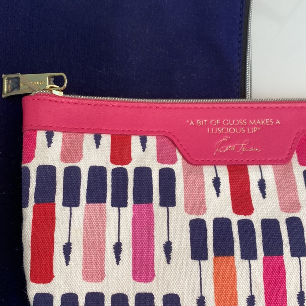 Clinique and Estee Lauder cosmetic bag